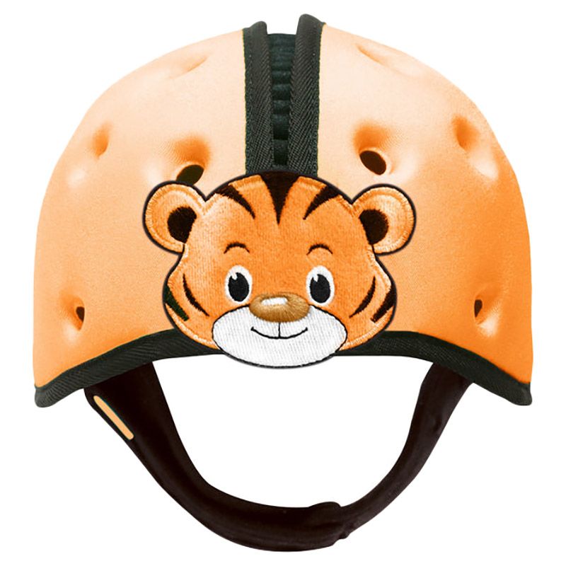 Safehead - Soft Protective Baby Headgear- Tiger Orange