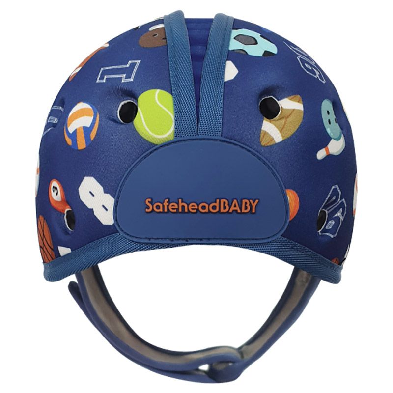 Safehead - Learning To Walk Soft Helmet - Sporty Blue - 40-52 cm