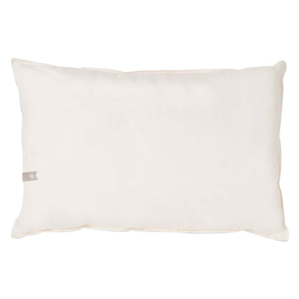 Little Green - Sheep Organic Wool Pillow 40x60cm - White