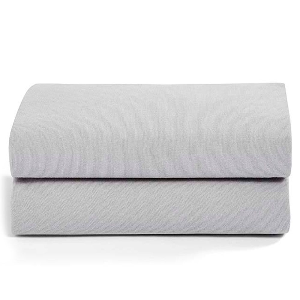 Snuz - SnuzPod Crib Fitted Sheets Pack of 2 - Grey