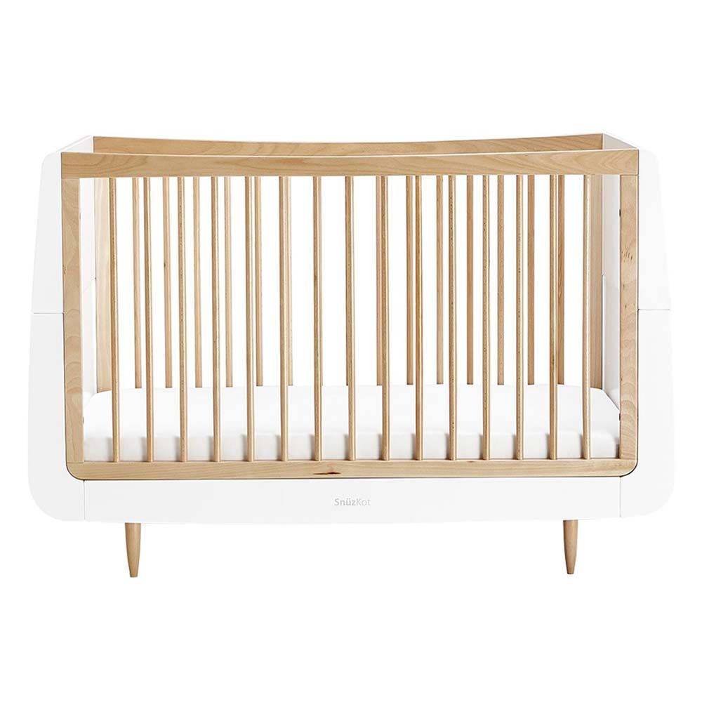 Snuz - SnuzKot Skandi Wooden Cot Bed - Natural