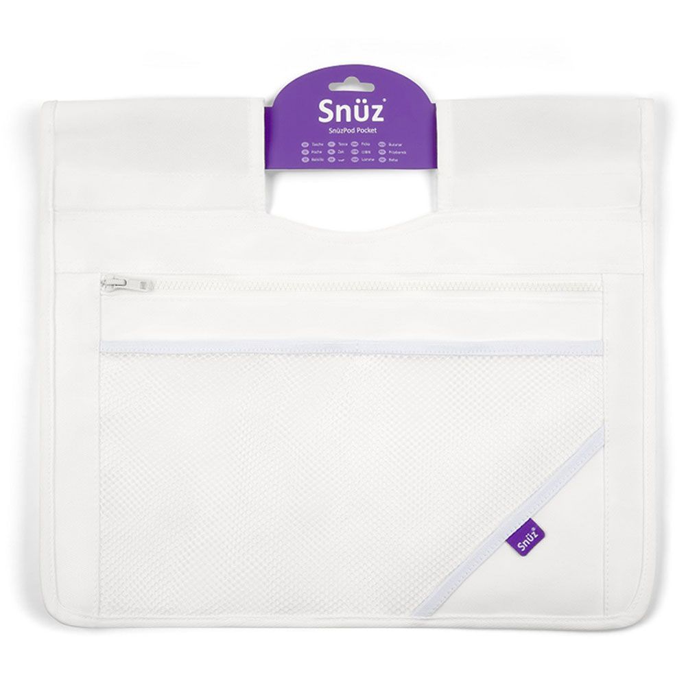 Snuz - SnuzPod Storage Pocket - White