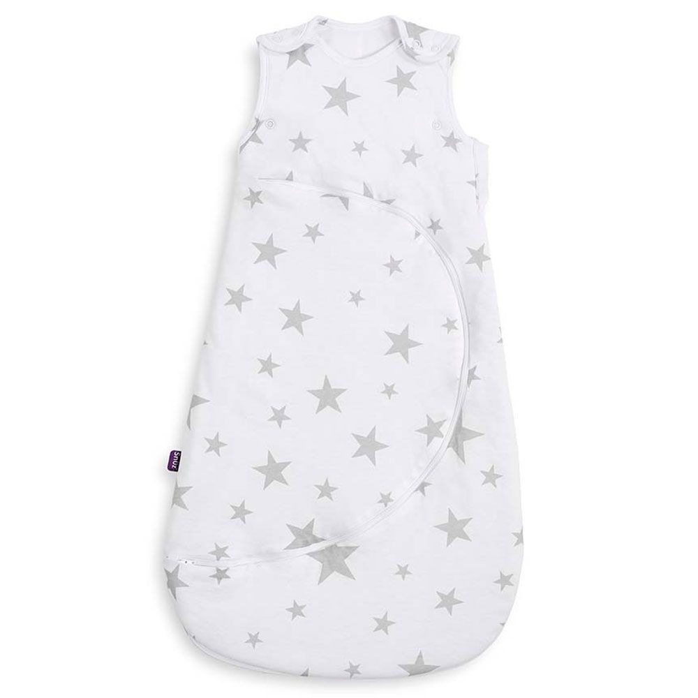 Snuz - SnuzPouch Sleeping Bag 1.0 Tog 6-18M Grey Stars