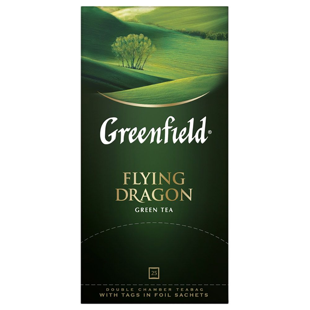 Greenfield - Tea Fly Dragon Teabags - Pack of 25 - 2g