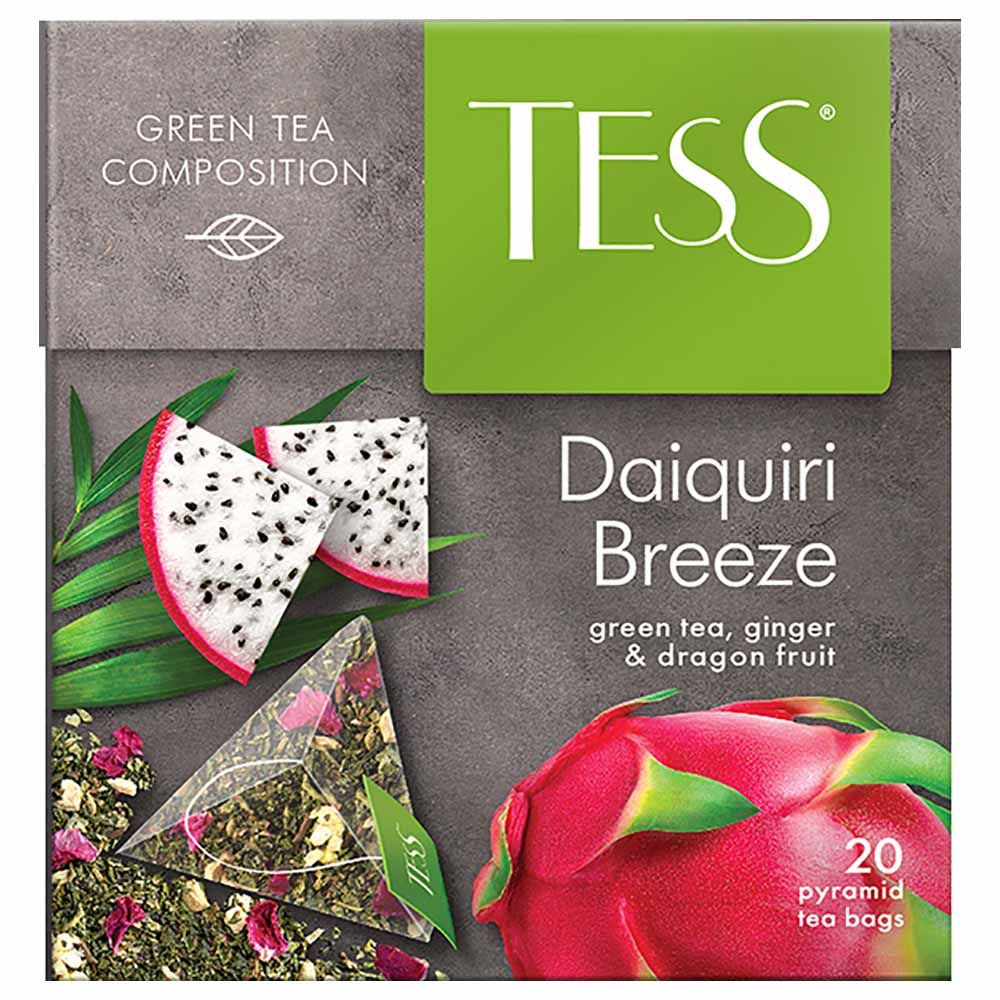 Tess - Green Tea Daiquiry Breeze Teabag - Pack of 20 - 1.8g