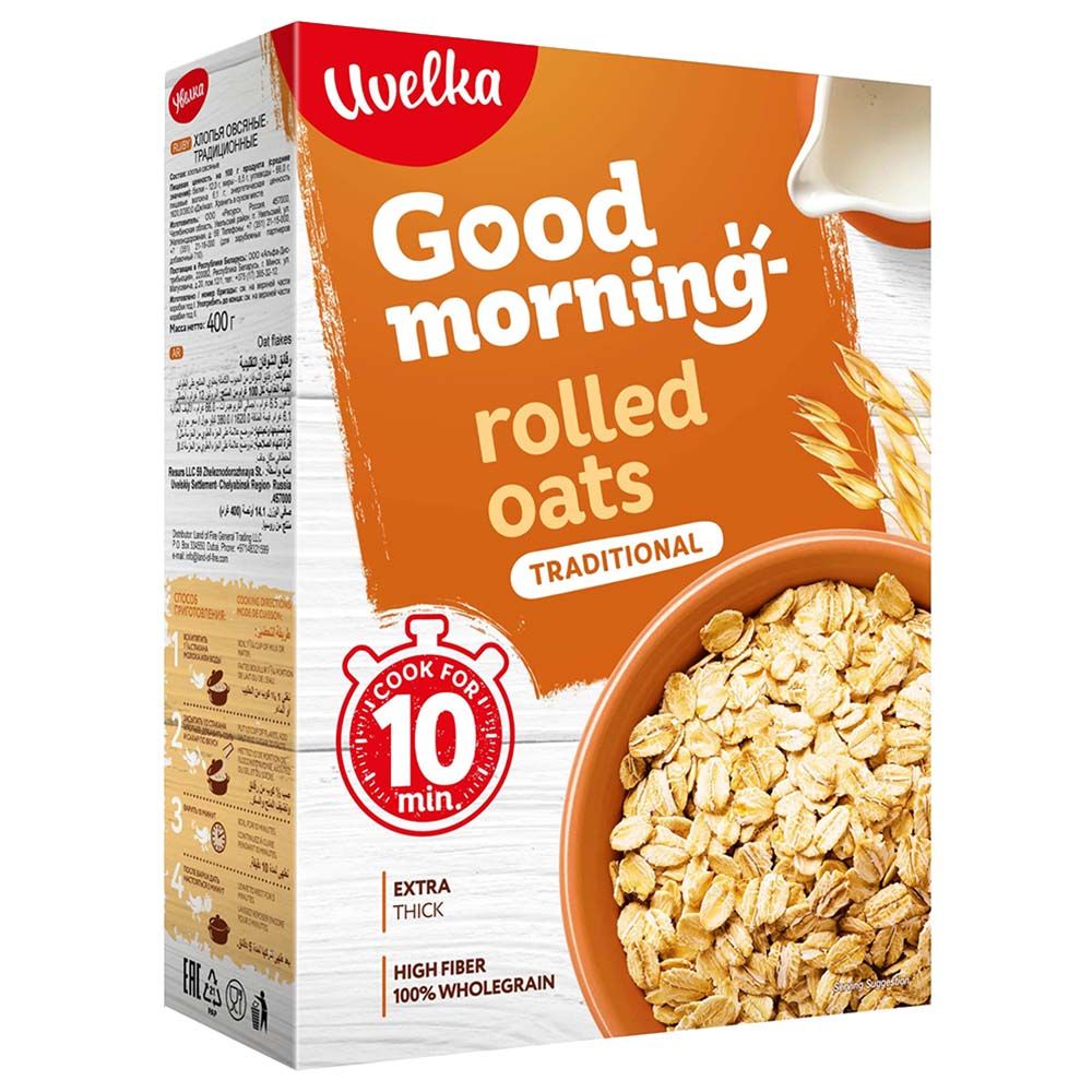 Uvelka - Classic Oat Flakes - 400g