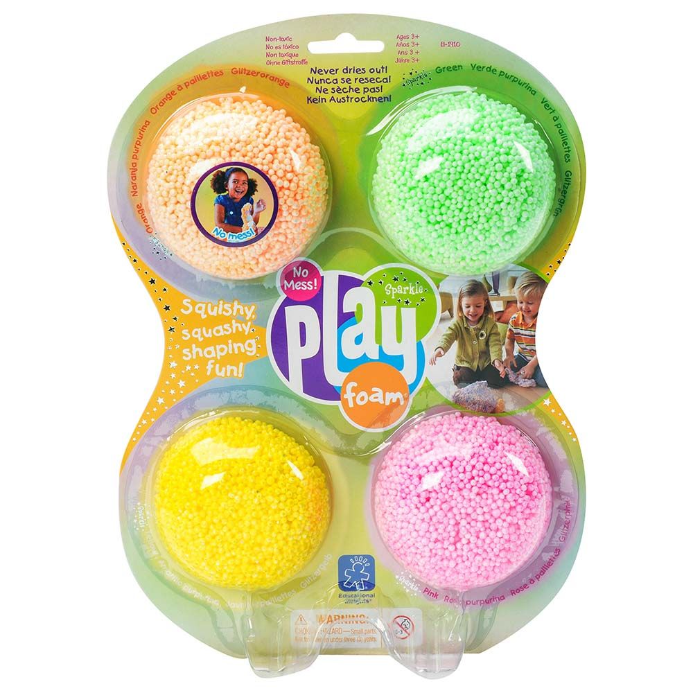 Playfoam - Sparkle Set of 4