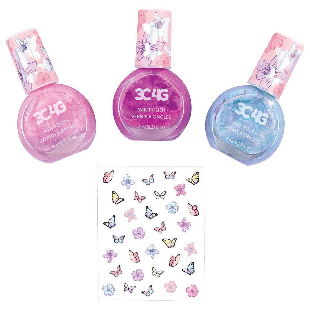 3C4G - Butterfly Nail Polish Trio