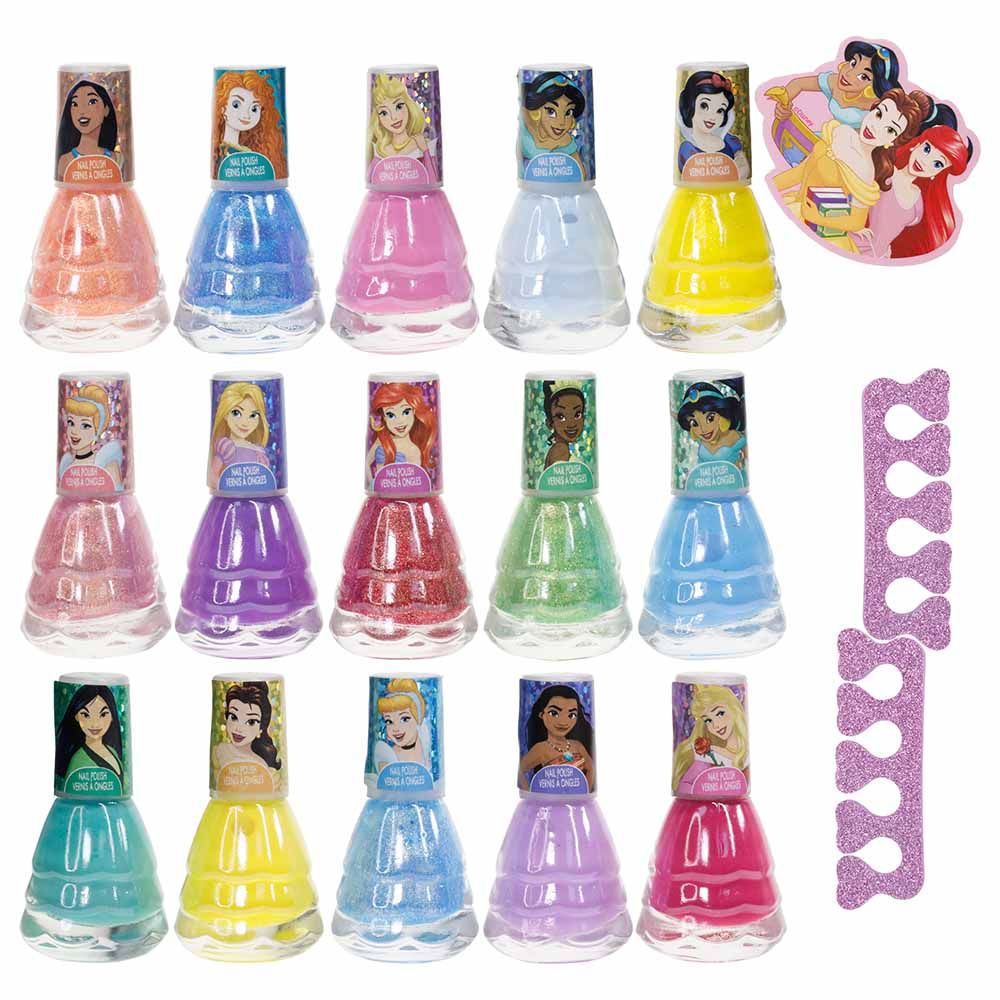 TownleyGirl - Disney Princess Peel-Off Nail Polish Set - 15pcs