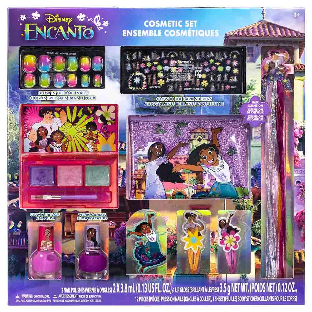 TownleyGirl - Disney Encanto Glow In The Dark Make-Up Set - 18pcs