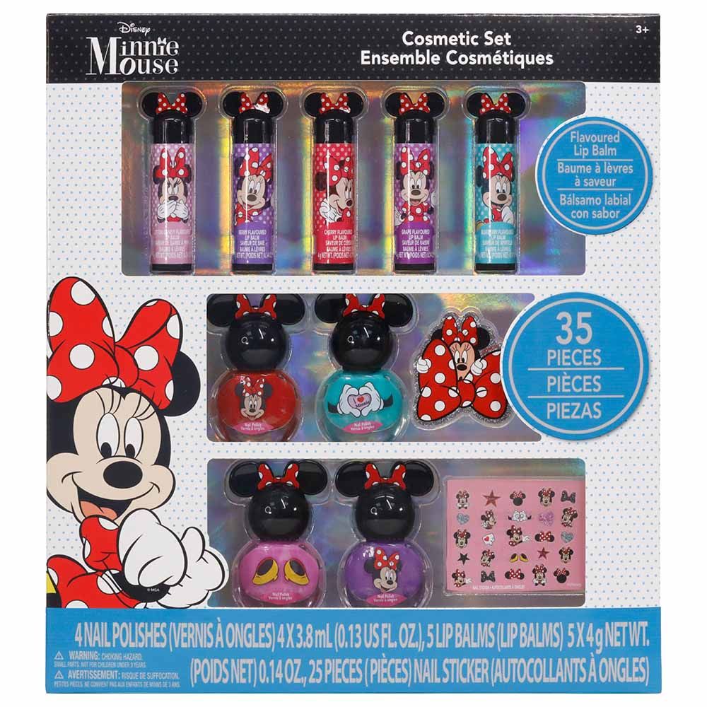 TownleyGirl - Disney Minnie Mouse Sparkly Makeup Set - 35pcs