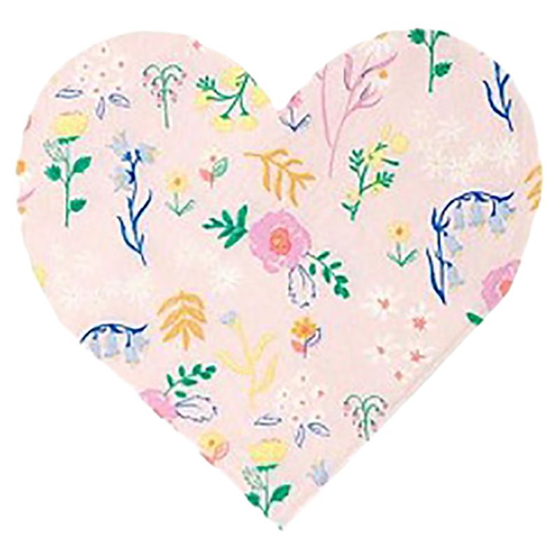 Meri Meri - Wildflower Heart Small Napkin