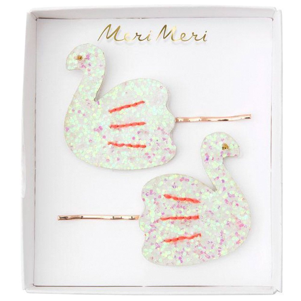 Meri Meri Swan Hair slides