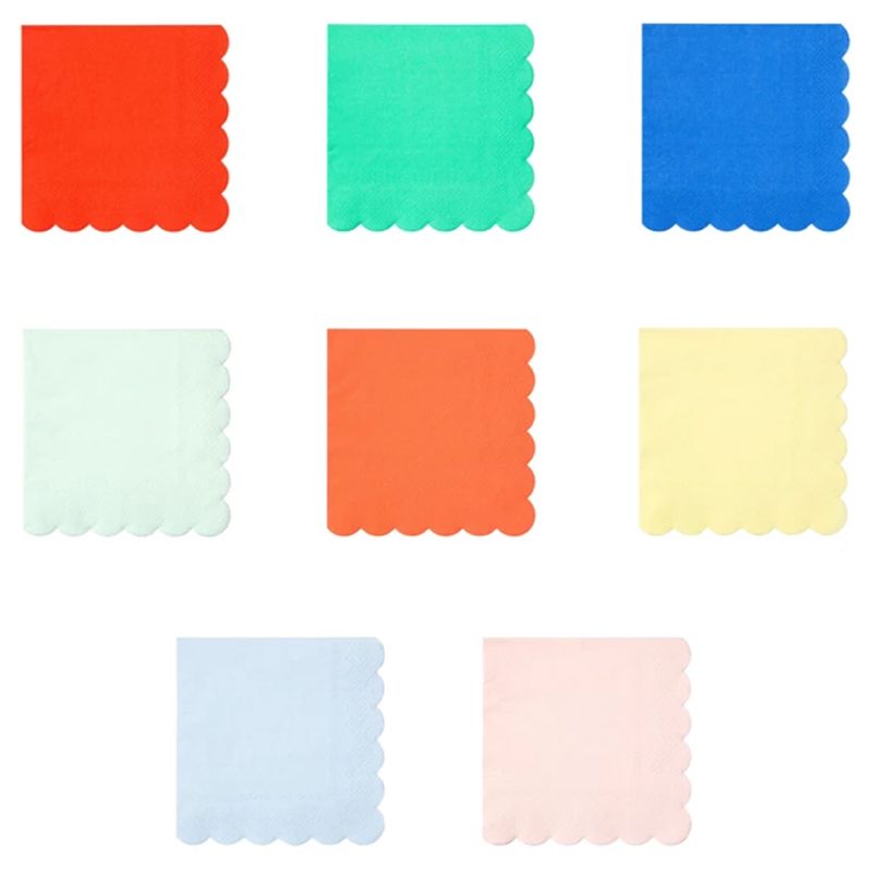 Meri Meri - Party Palette Small Napkins - Pack of 20