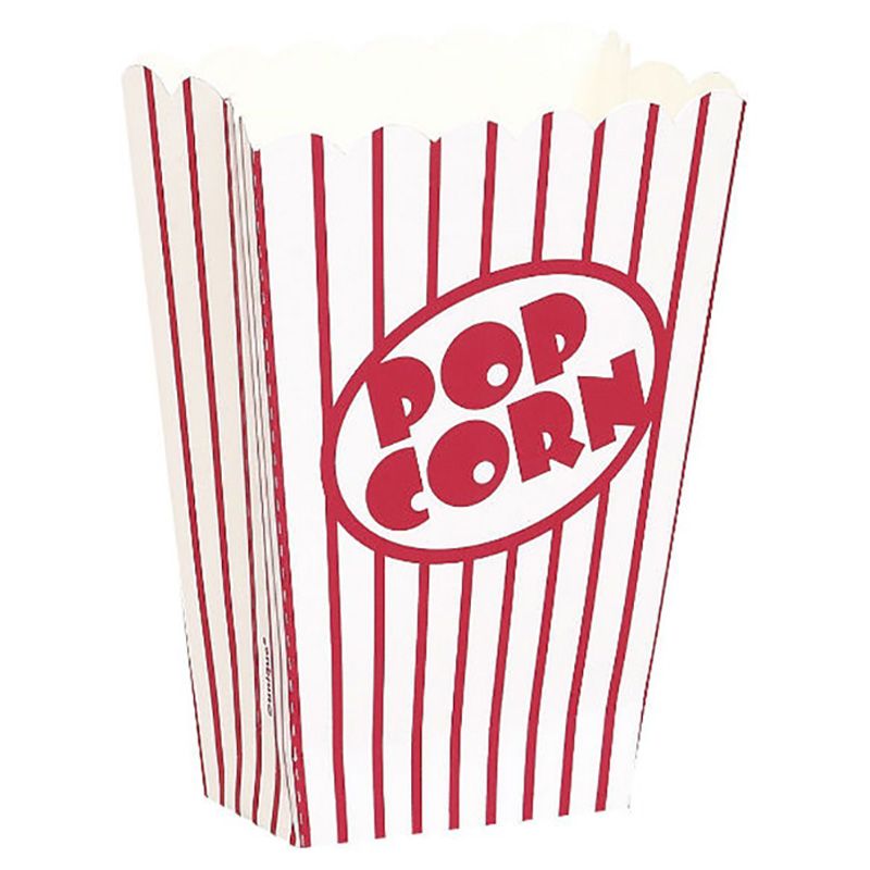 Unique - Small Popcorn Boxes - 8pcs