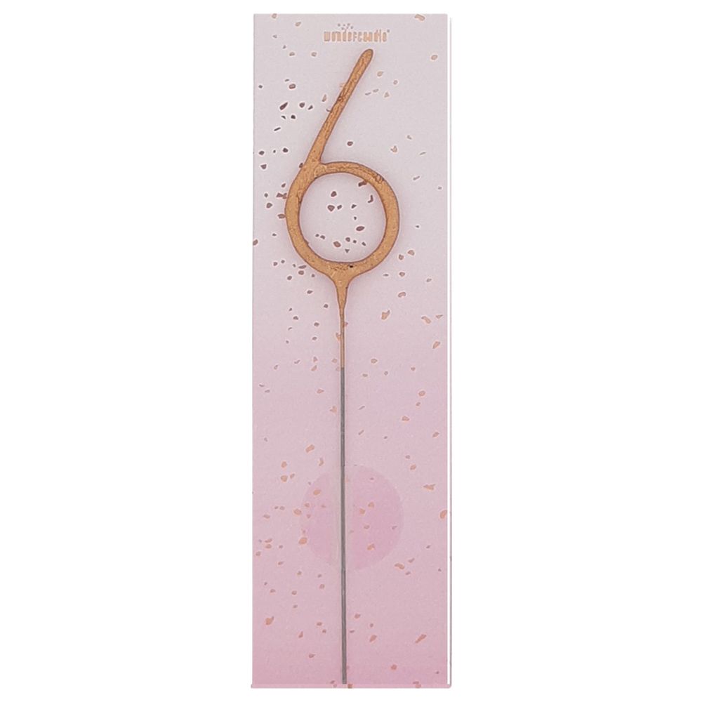 Wondercandle - Sparkler Candle 6 - Rose Gold