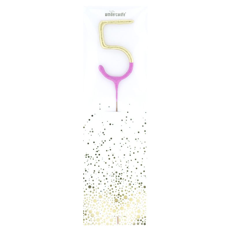 Wondercandle Bicolour Sparkler Candle 5