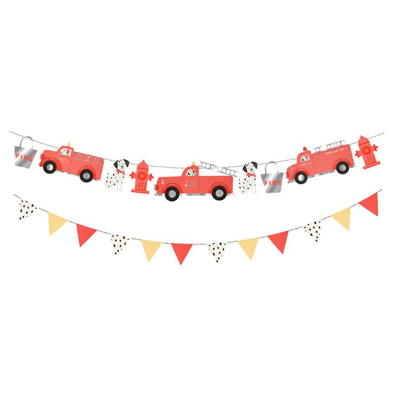 Meri Meri - Fire Truck Garland