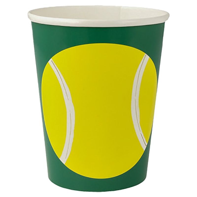 Meri Meri - Tennis Cups - 9Oz - 8pcs