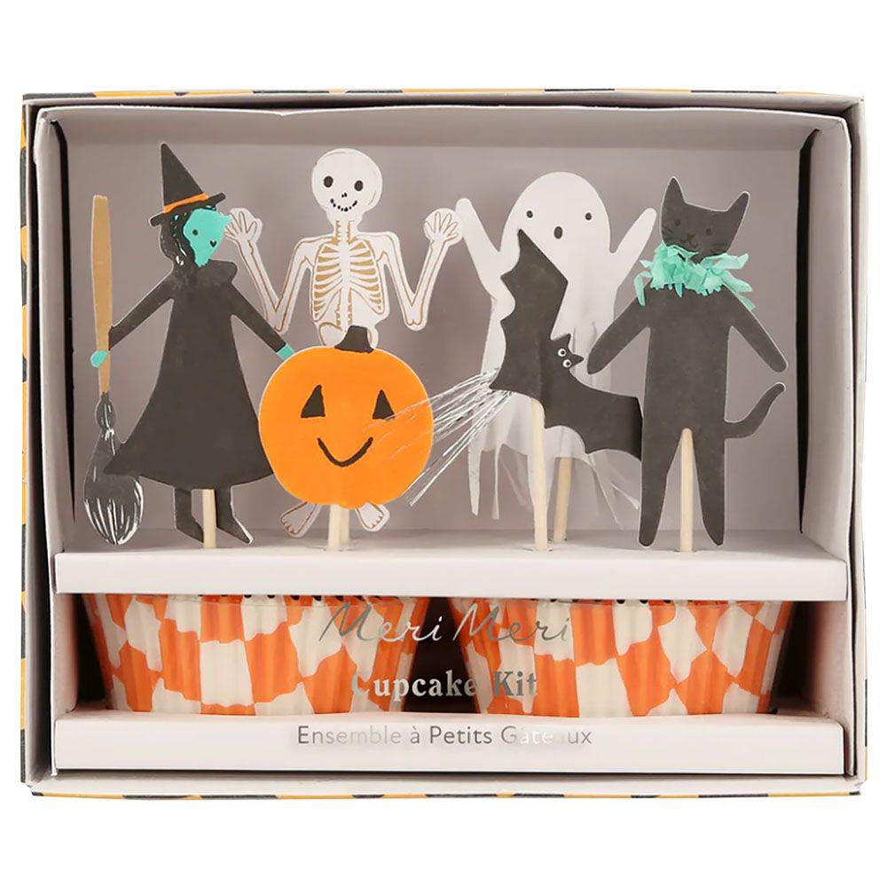 Meri Meri - Happy Halloween Cupcake Kit - 24pcs