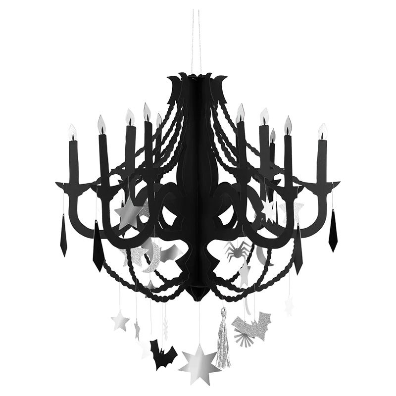 Meri Meri - Paper Chandelier - Black