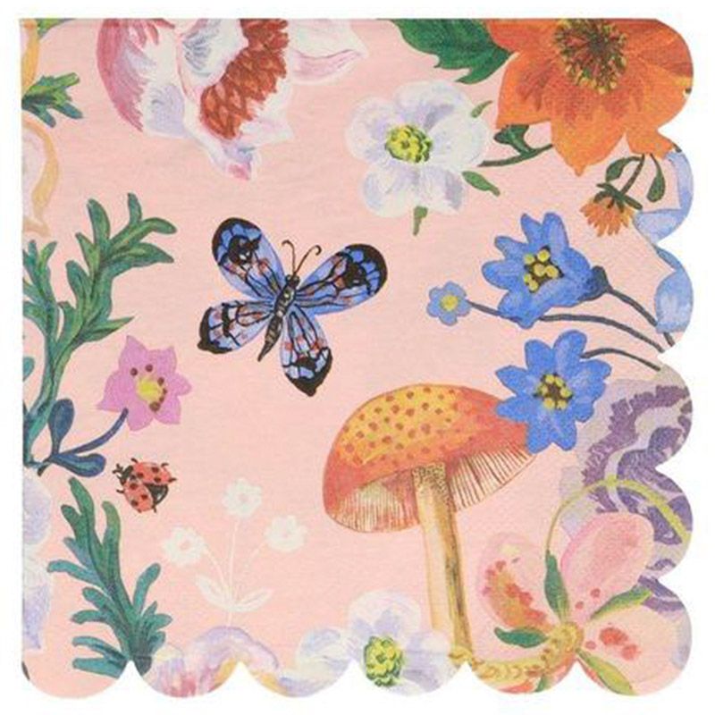 Meri Meri - Nathalie Late Flora Large Napkins