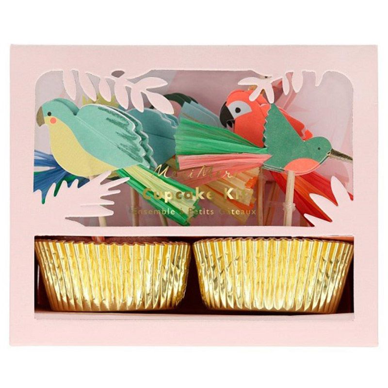 Meri Meri - Tropical Bird Cupcake Kit