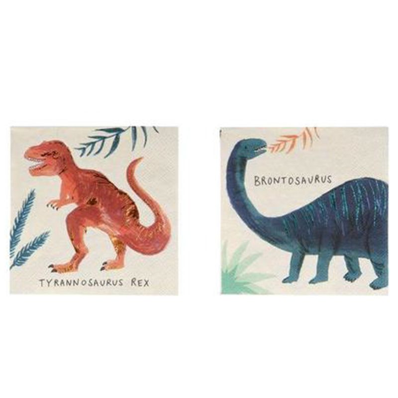 Meri Meri - Dinosaur Kingdom Small Napkins