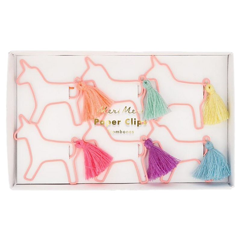 Meri Meri - Unicorn Shaped Paper Clips 