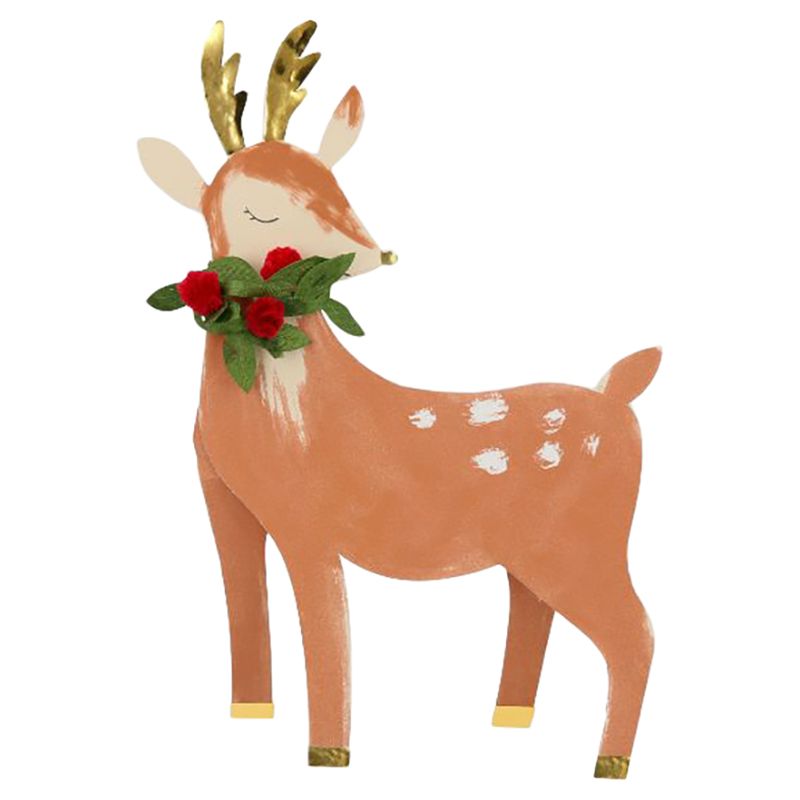 Meri Meri - Festive Reindeer Stand Up Card