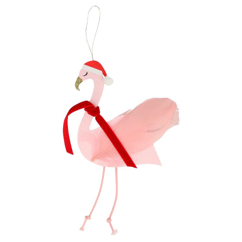 Meri Meri - Jolly Flamingo Decoration Card