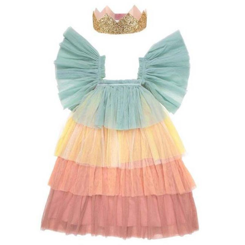 Meri Meri - Rainbow Ruffle Princess Dress Up