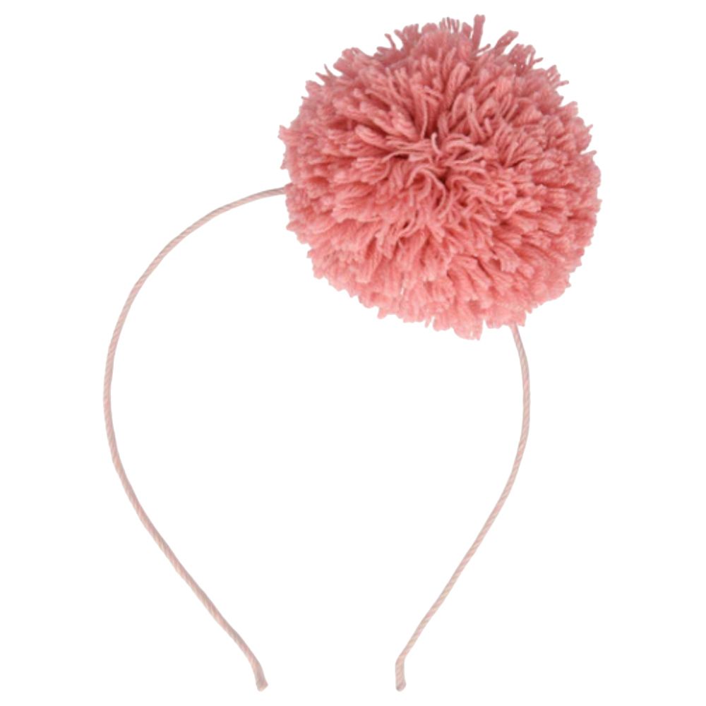 Meri Meri - Pink Pompom Headband - Pink