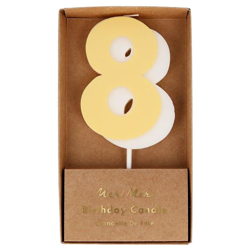 Meri Meri - Number Candle 8 