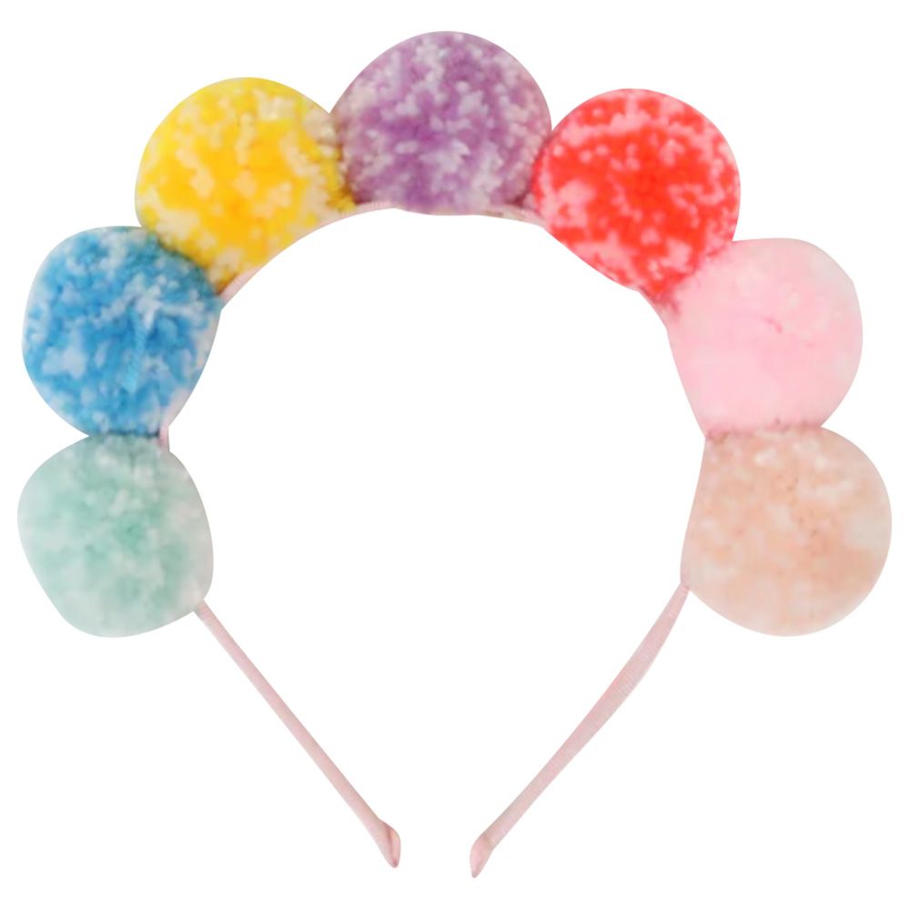 Meri Meri - Rainbow Pompom Headband