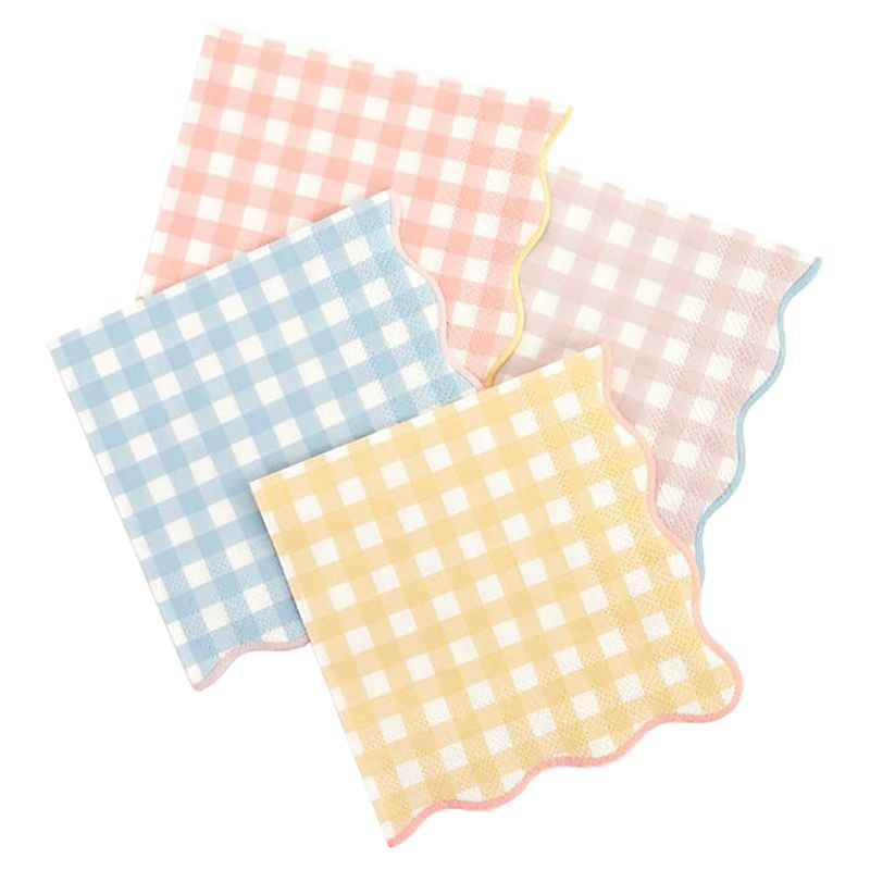 Meri Meri - Gingham Large Napkins