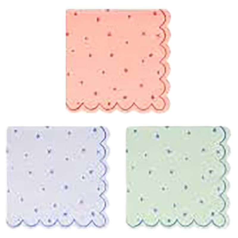 Meri Meri - Star Pattern Napkins - Small - 16Pcs