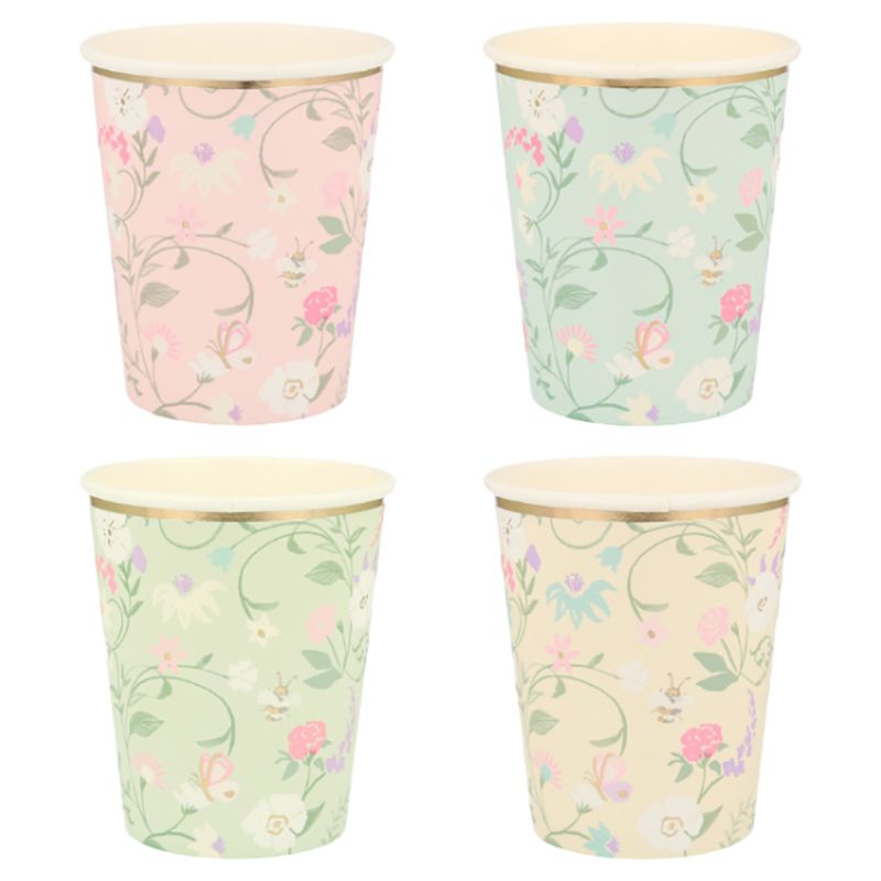 Meri Meri - Laduree Paris Floral Cups - 8pcs