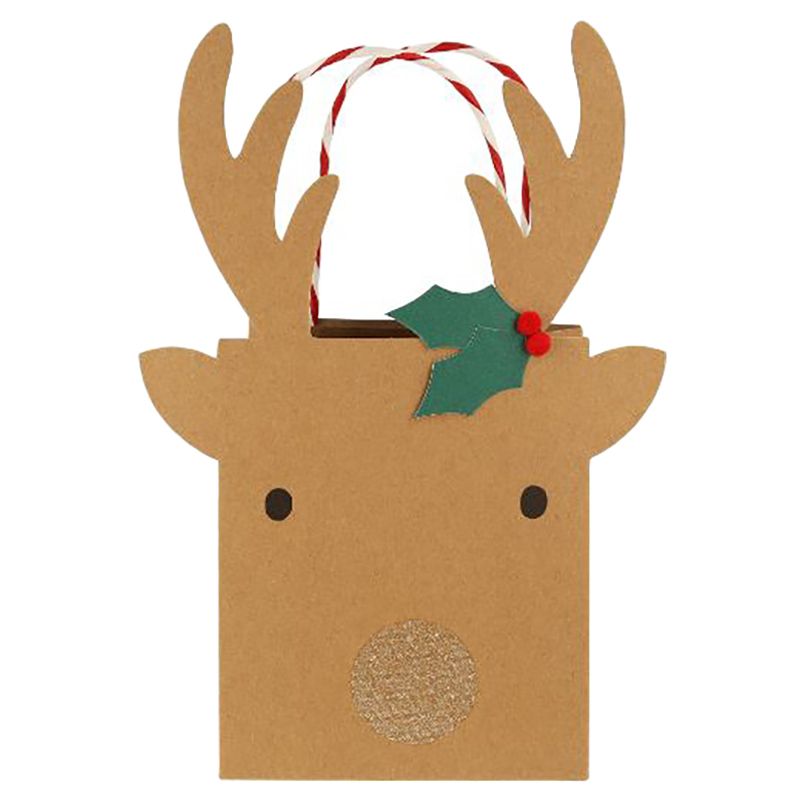 Meri Meri - Reindeer Gift Bags - Small - 2pcs