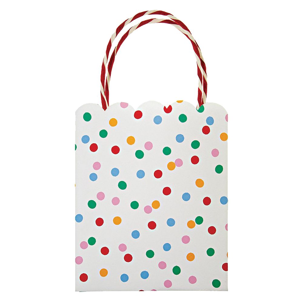 Meri Meri - Toot Sweet Spotty Party Bags Pack Of 8