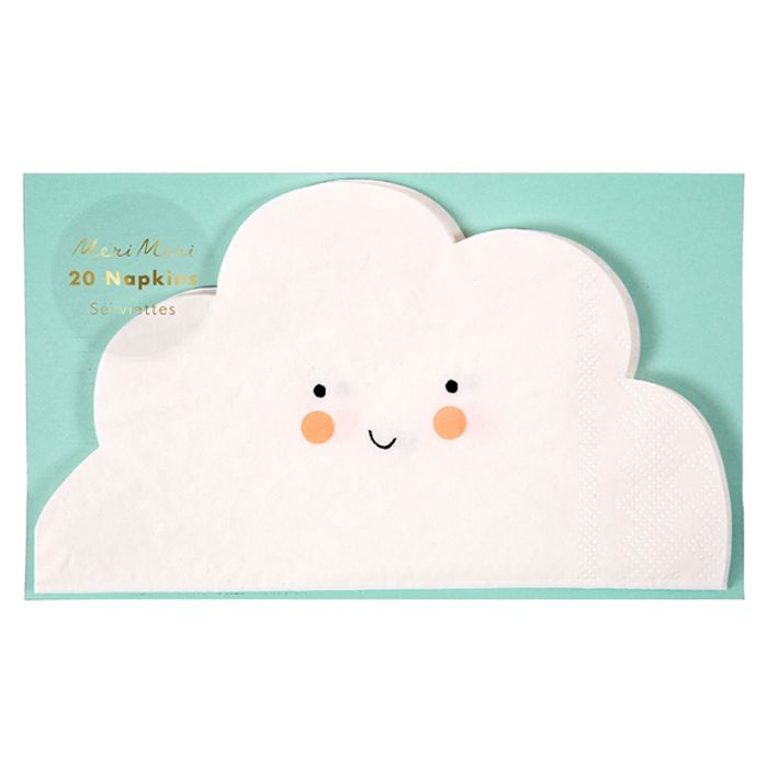 Meri Meri - Cloud Shaped Napkin