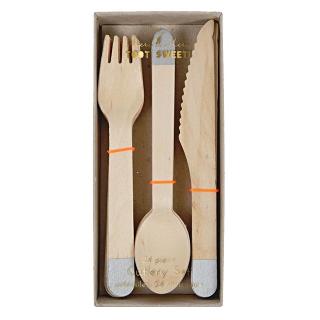 Meri Meri - Wooden Cutlery Set of 8