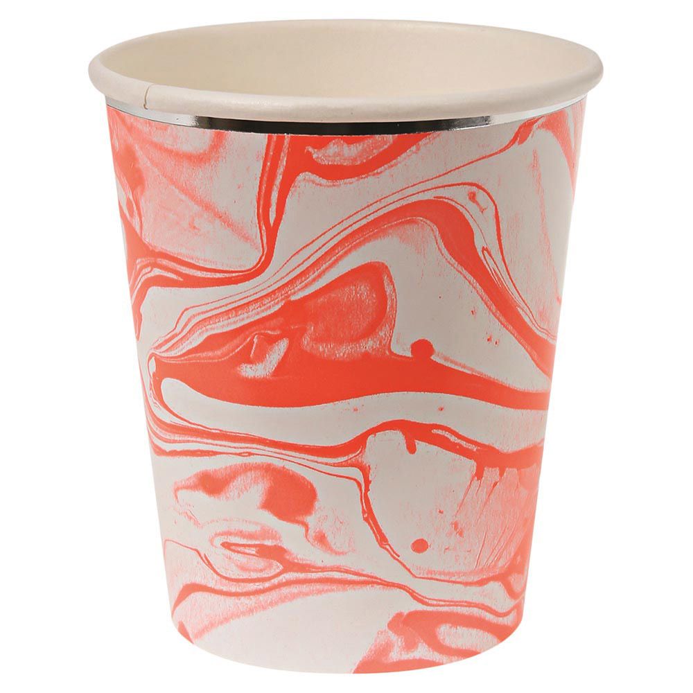 Meri meri - Marble Orange Cup