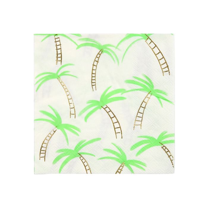 Meri Meri - Palm Trees Napkins Small