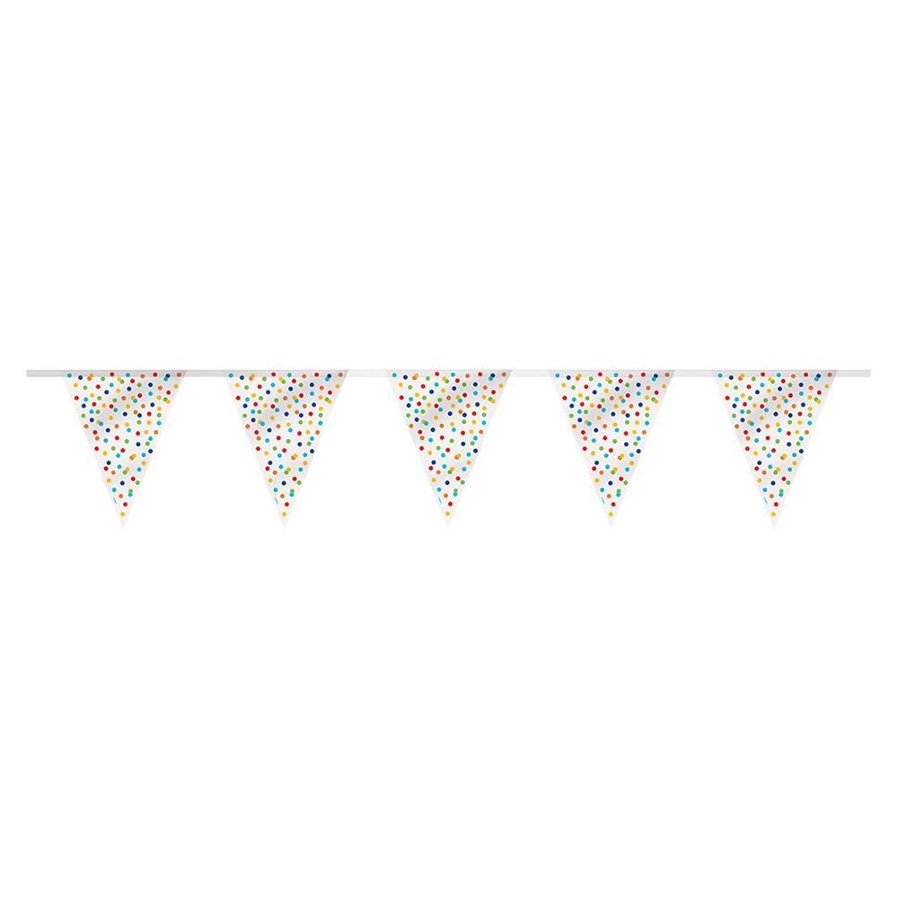 Unique - Rainbow Polka Dot Bunting