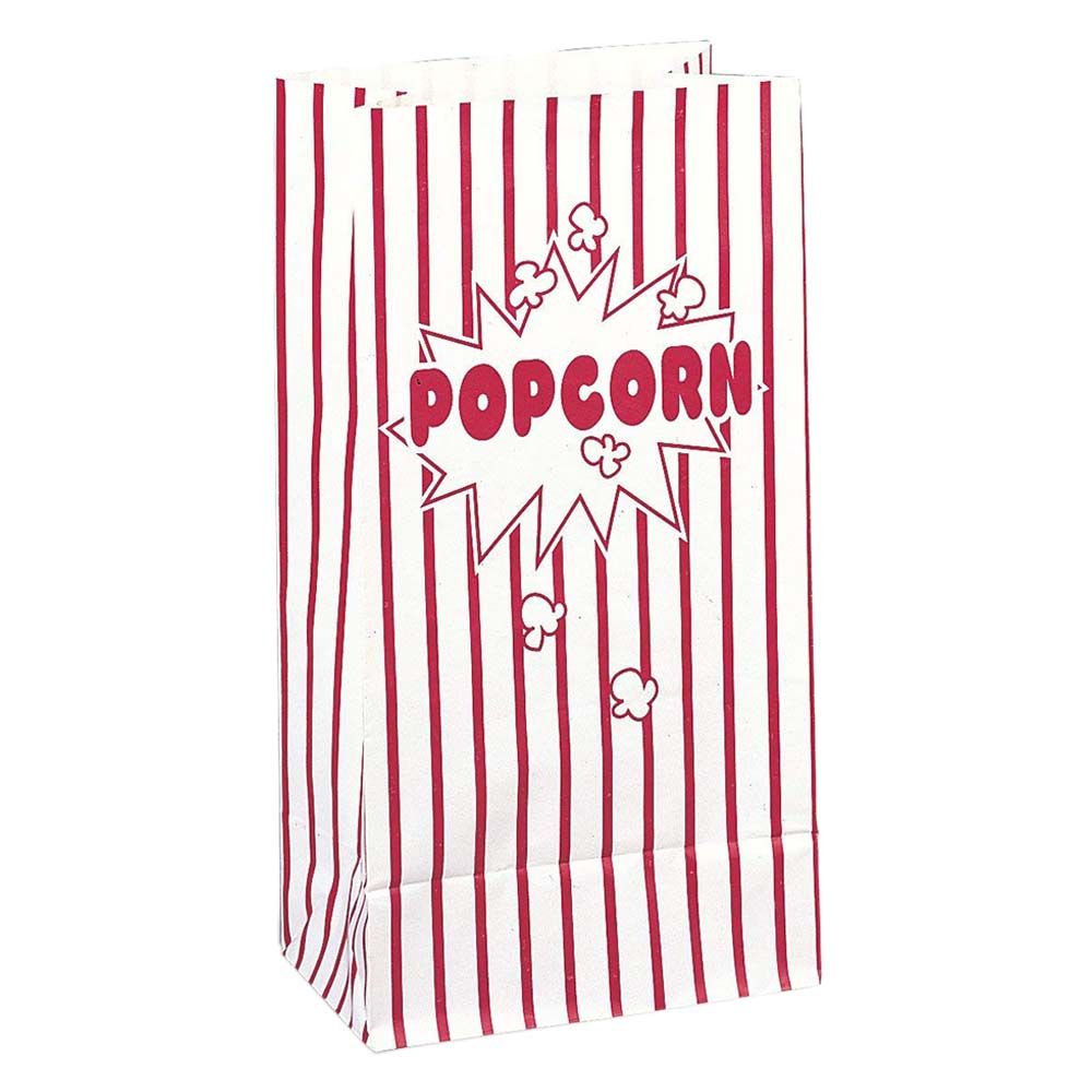 Unique - Paper Popcorn Bags Pack of 10