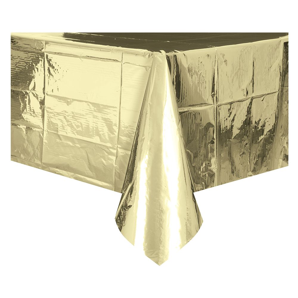 Unique - Foil Table Cover - Gold