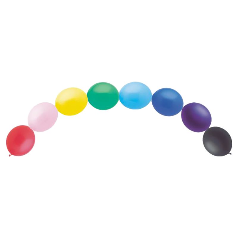 Unique - 12" Assorted Colors Linking Balloons