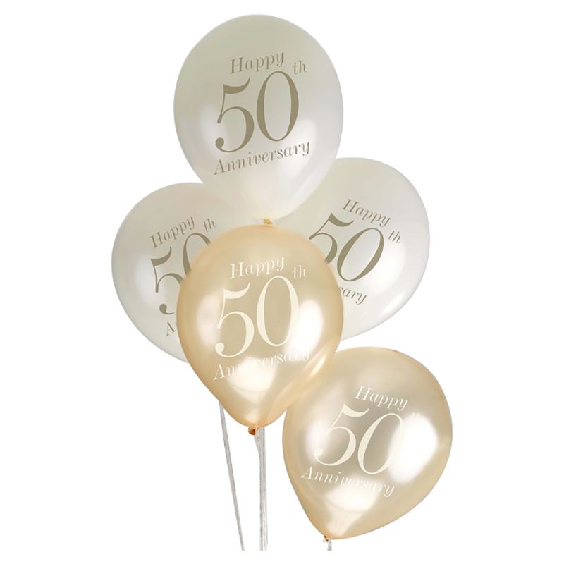 Neviti - Vintage Romance - 50th Anniversary Balloons