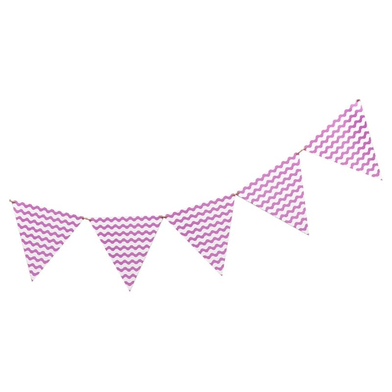 Neviti - Carnival Purple Waves Bunting